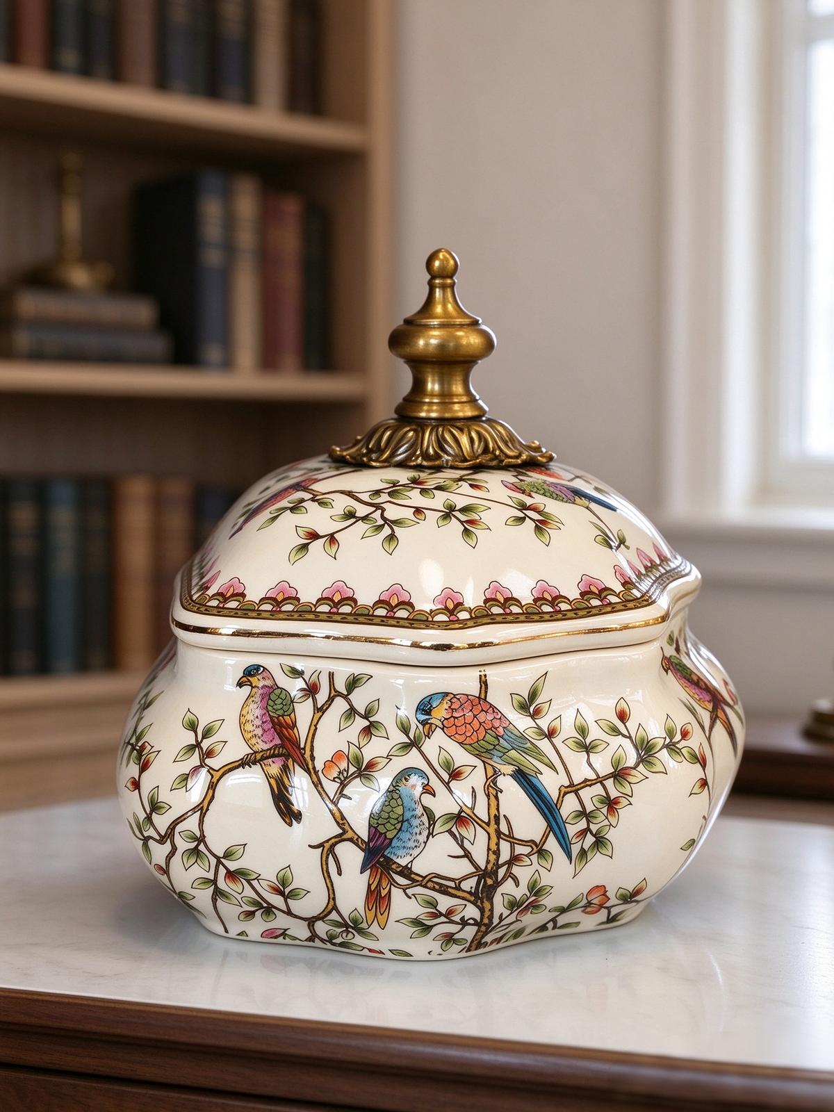 Multi-use handmade ceramic jar, perfect gift for home decor lovers, store jewelry, sweets, tea and small treasures